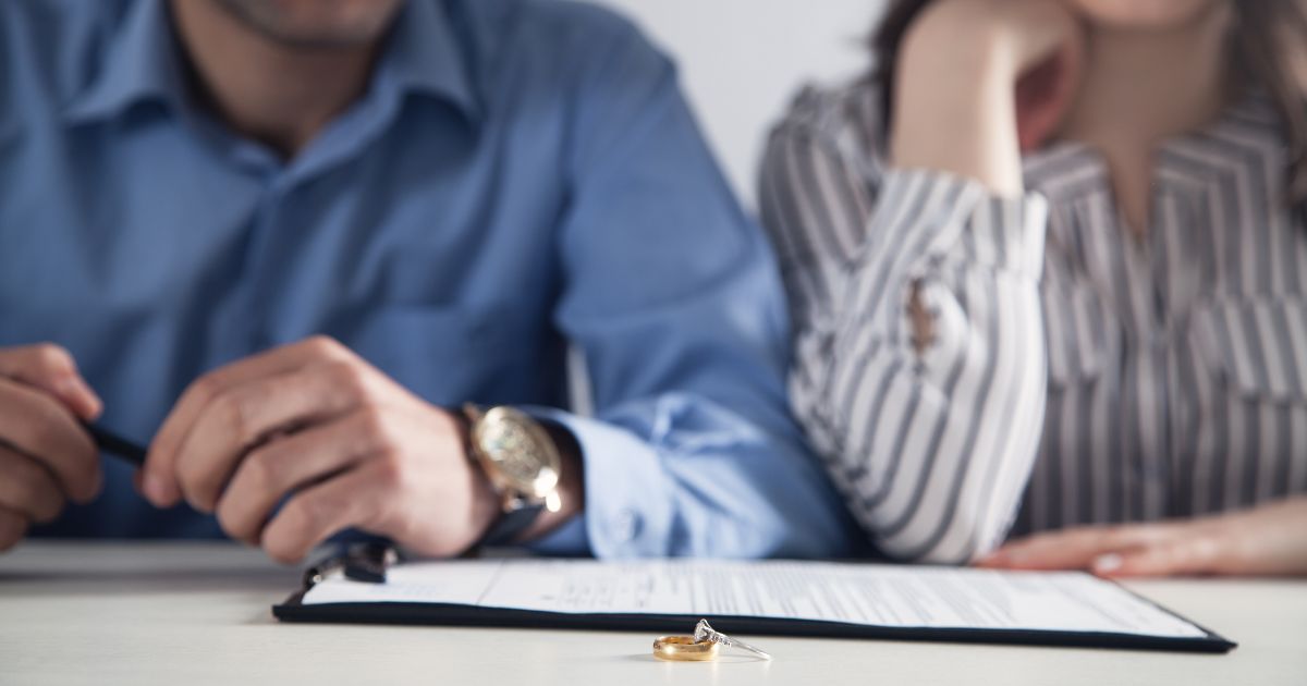 divorcing couple